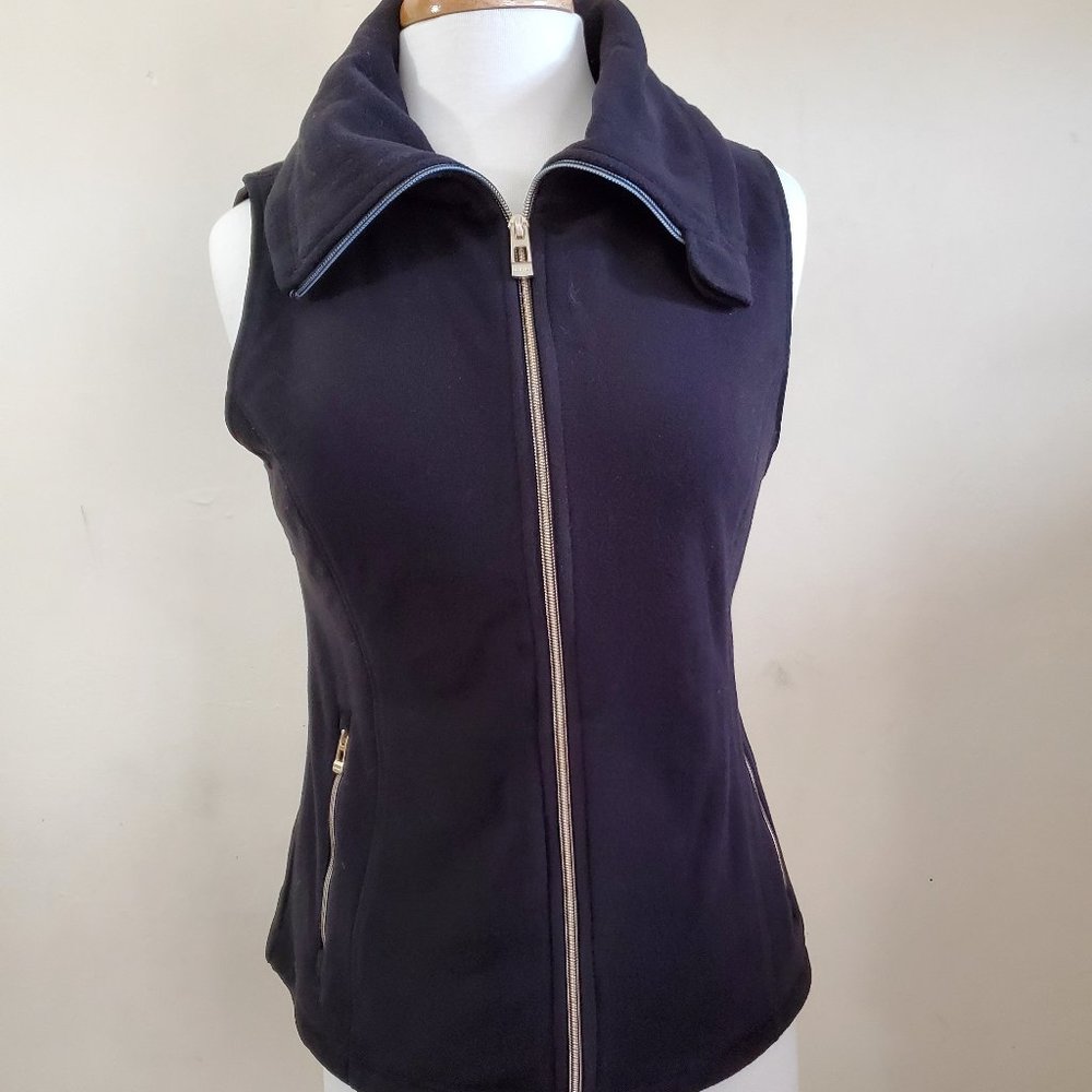Calvin Klein Performance black fleece vest